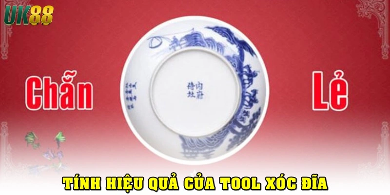 Tính hiệu quả của tool xóc đĩa
